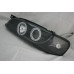 Subaru Impreza 93-00 Black Projector Headlamp w Ring